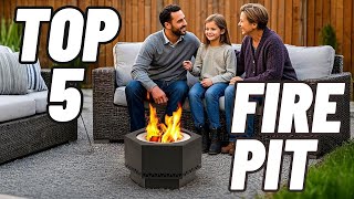 Top 5 Best Smokeless Fire Pits 2026 | Stainless Steel Wood B