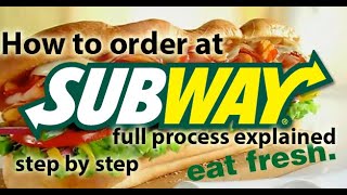 How to order Subway BEST MEAL | Full Process Explained with LIVE DEMO