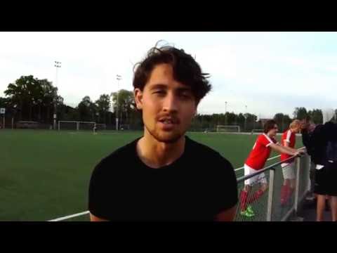 Huddinge IF, Daniel Ålund efter sin come-back 2016-06-01