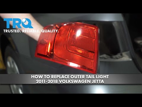 How to Replace Outer Tail Light 2011-2018 Volkswagen Jetta