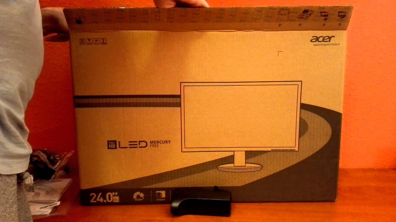 Монитор Acer 24'' K242HLbd черный