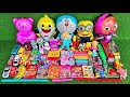 Hunting Permen Yupi Jelly Korea Permen Lollipop Gummy Candy Upin Ipin Doraemon Spongebob Marsha Egs