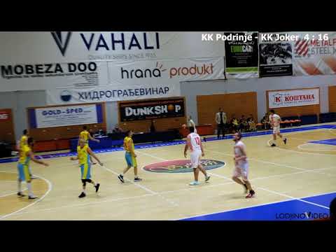 🏀 1. MRL sever A | KK Podrinje - KK Joker | 5. Kolo |