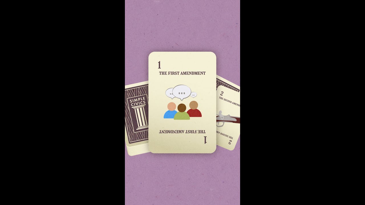 The First Amendment of the Bill of Rights | Simple Civics