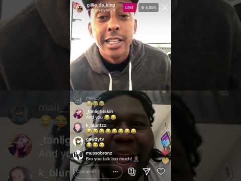 GILLIE LIVE YOUNG CHOP EXPOSE 21 SAVAGE FRENCH MONTANA MEEK MILL MIGOS FOR BEING SCARY!