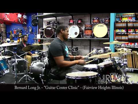 James Ross @ (Drummer) Bernard Long Jr. - "Guitar Center Hang" - www.Jross-tv.com (St. Louis)