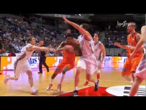 Resumen (J13, Liga Endesa 12-13) Real Madrid 87 - Valencia Basket 84