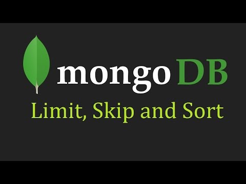 MongoDB Tutorial for Beginners 11 Limit Skip and Sort