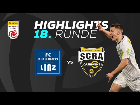 FC Blau-Weiß Linz - CASHPOINT SCR Altach 18. Runde ADMIRAL Bundesliga 2024/25