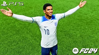 FC 24 - England vs. Belgium - International Friendly Match | PS5™ [4K60]