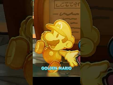 Paper Mario the Thousand Year Door Remake GOLD MARIO