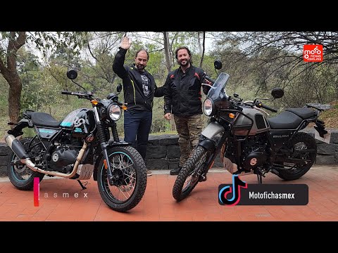 Prueba Royal Enfield Himalayan & Scram 411 | Almas gemelas, diferente personalidad