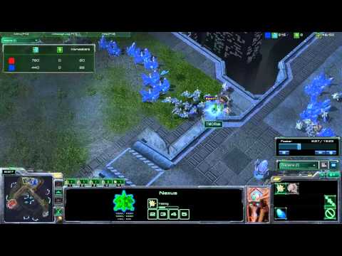 Starcraft 2 - Cast #007 - 1on1 NightMare(p) vs. TMC.Risk(p) Game 3