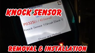 Knock Sensor Removal & Installation 2000 Nissan Altima