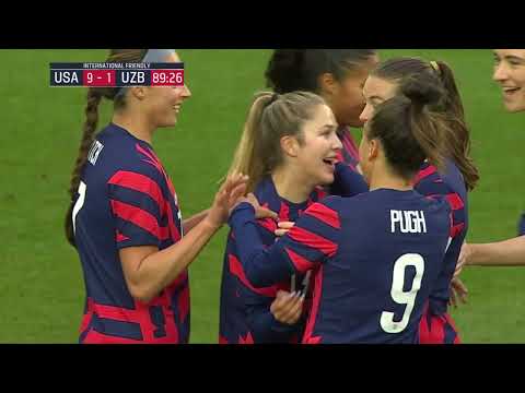 USWNT vs. Uzbekistan: Ashley Sanchez Goal - Apr. 9, 2022