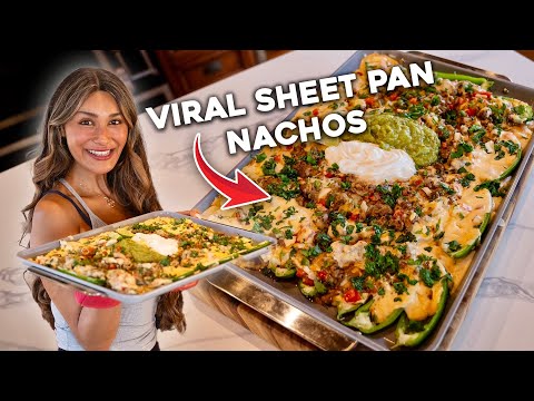 The SECRET HACK Viral Sheet Pan Nachos!