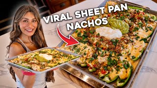 The SECRET HACK Viral Sheet Pan Nachos!