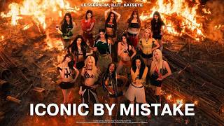 Download lagu [르세라핌, 아일릿, 캣츠아이] LE SSERAFIM, ILLIT, KATSEYE - “ICONIC BY MISTAKE” (Short Version) [Version B] mp3