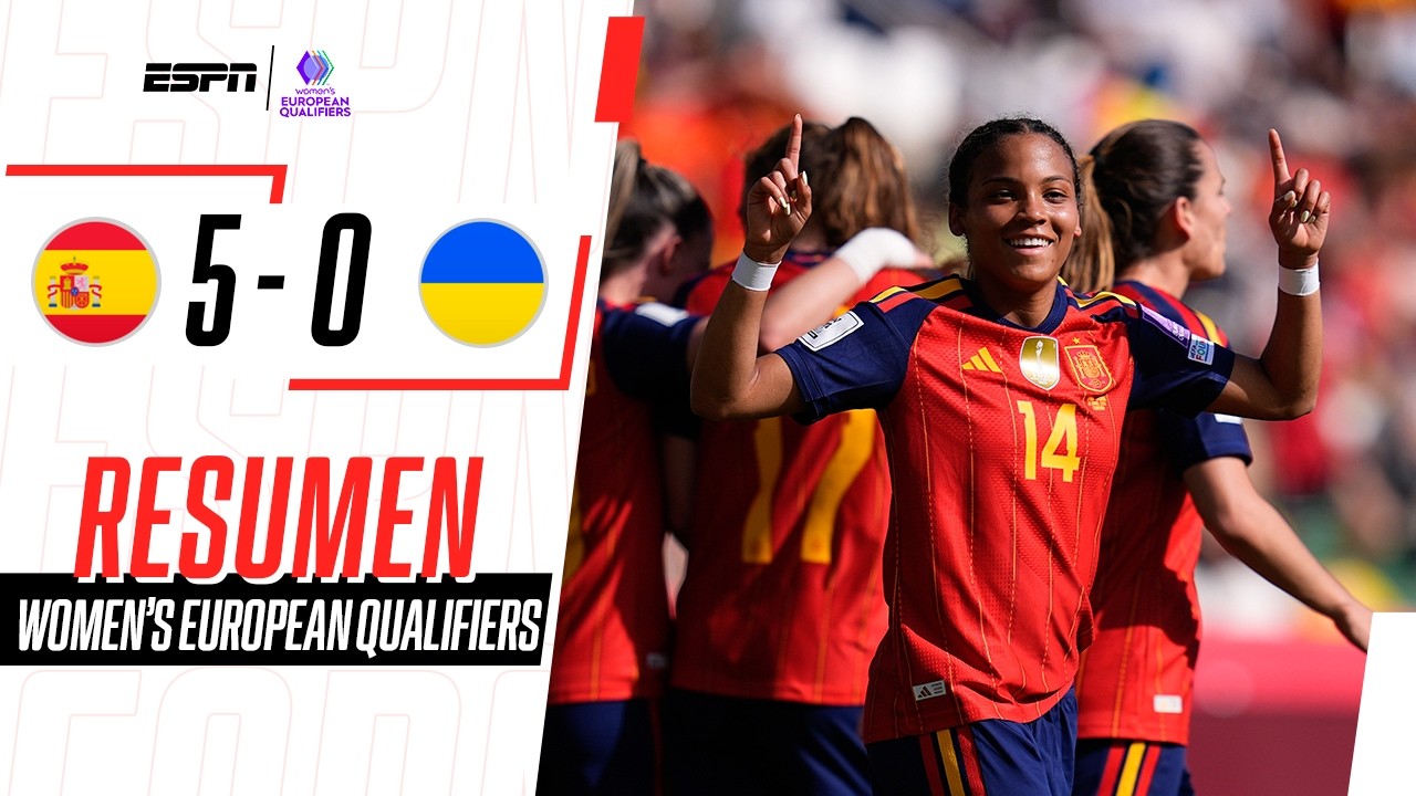 Spain vs Ukraine Highlights