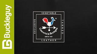 Conceria La Bretagna, Cowboy | Black | Veg Tan Leather Demo