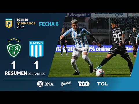 #TorneoBinance | Fecha 6 | resumen de Sarmiento - Racing