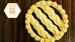 How To Make A Decorative Pie Crust - Topless Baker