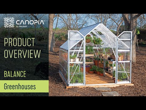 Växthus Canopia by Palram Balance 8,9 m²