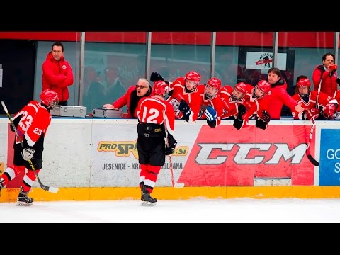 HD mladi Jesenice : HK Olimpija - polfinale U19 (diaprojekcija)