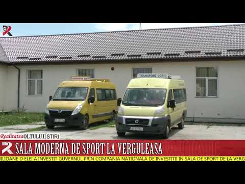 Sală modernă de sport la Verguleasa