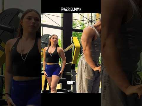 HER REACTION IS PRICELESS - CALISTHENICS IN A PUBLIC GYM