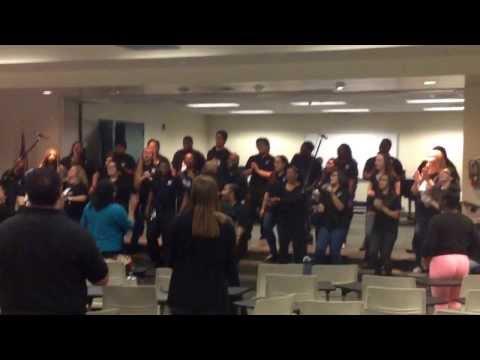 Moreno Valley College Gospel Choir 2014 | Byron Cage - I Will Bless The Lord | Choir Swap Event