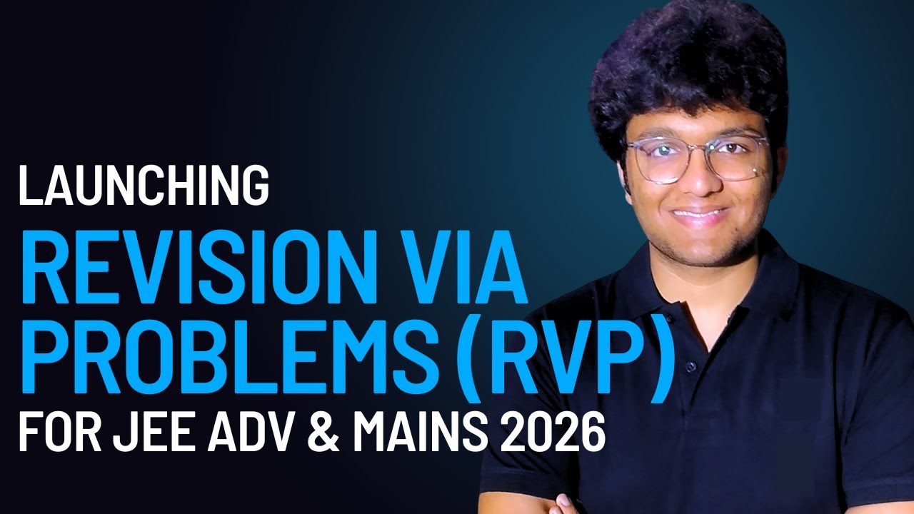 JEE 2026 Asps, If you havent solved questions on your own till now, this Batch is for you! RVP 2026