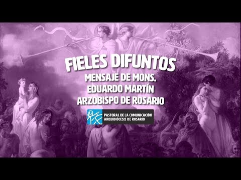 Mons. Martín en la fiesta de los Fieles Difuntos