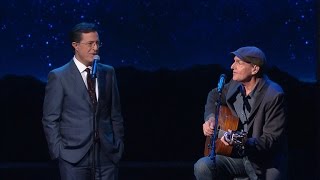 James Taylor and Stephen Duet On &quot;You Can Close Your Eyes&quot;