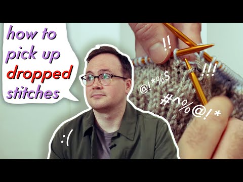 How To Pick Up Dropped Stitches