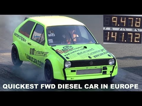 The Quickest FWD Diesel Car In Europe - 9.47 @ 141mph
