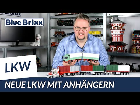 LKW mit 3 Anhängern