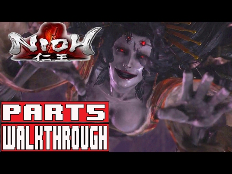 NIOH Gameplay Walkthrough Part 5 Joro Gumo Boss Fight (PS4 Pro) - No Commentary