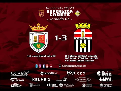 Superliga Cadete | Jornada 5 - T22/23 AD Vistalegre 1-3 Cartagena Efesé