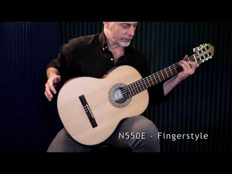 Пример звучания классической гитары Walden N550E