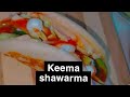 How to make yummy 😋 and delicious Mutton Keema shawarma recipe by Ghazal israr vlogs and cooking ❤️