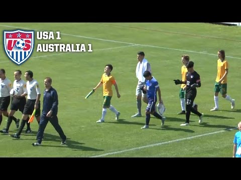U-17 MNT vs. Australia: Highglights - Sept. 2, 2015