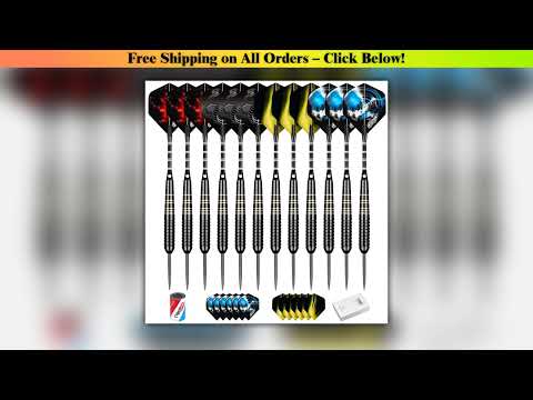 CyeeLife 6/9/12PCS 23g hard dart steel needle pure copper one-piece fall resistant professional