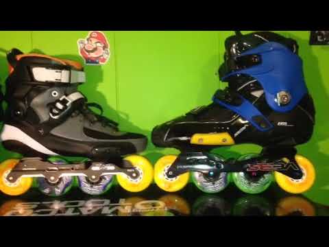 PowerSlide Tau Trinity vs Seba High Light ride hight. Trinity mount vs standard 165 mount