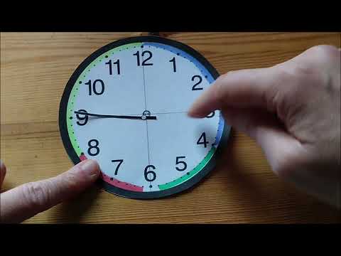 Die analoge Uhr 5  Besondere Uhrzeiten viertel, halb, dreiviertel