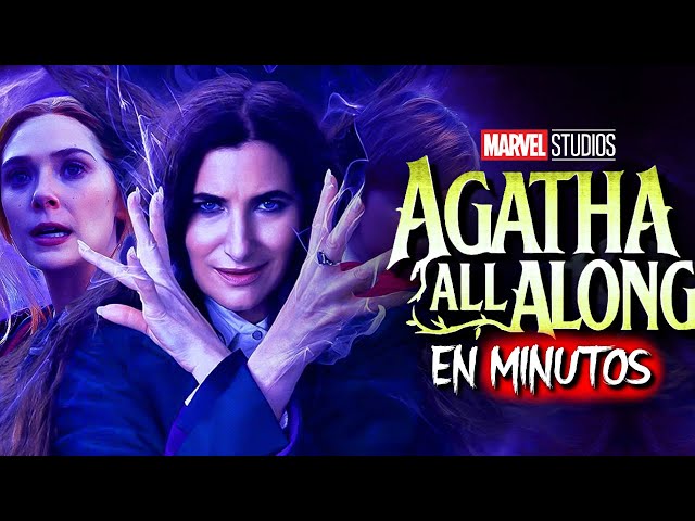 Vídeo relacionado con Marvel Agatha All Along Disney+ Agatha Harkness Tarot Card Camiseta