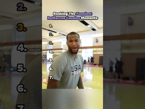 Ranking The Funniest DeMarcus Cousins Moments 😭💀
