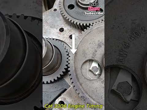 Don\'t Make This Mistake! Correct Caterpillar 3306 Engine Timing Explained! #automobile