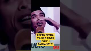 Download lagu ADHAN IN ACCORDANCE WITH TAJWID CANNOT BE LONG??!! | USTAD ABDUL SOMAD mp3