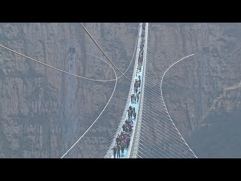 Arab Today- World's longest glass-bottom bridge